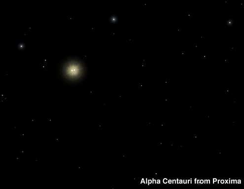Towards Alpha Centauri From Proxima